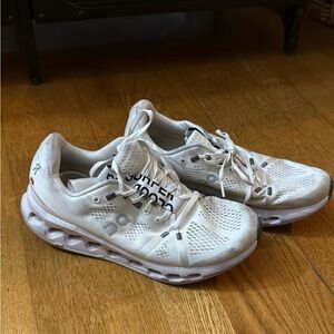 On Running White Athletic Sneakers